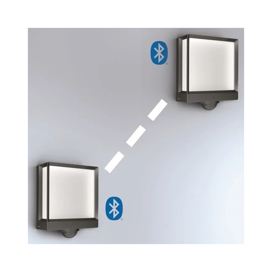 Steinel 085247 - LED Stmievateľné vonkajšie nástenné svietidlo so senzorom L40SC LED/12,9W/230V