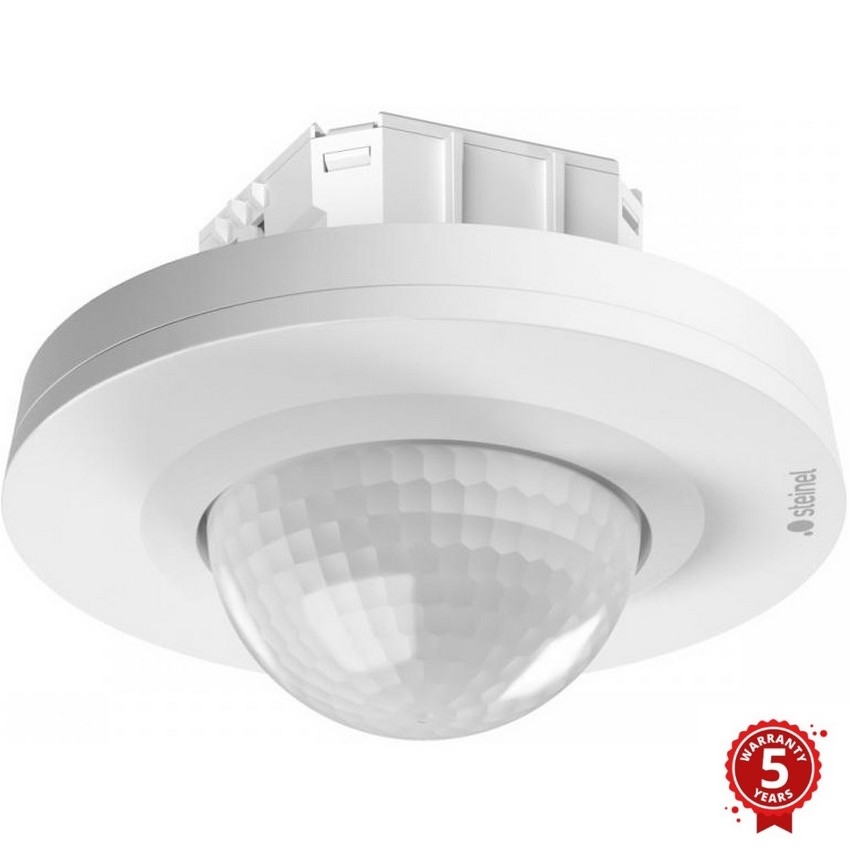 Steinel 087876 - Senzor pohybu s prezenčným čidlom PD-24 ECO COM1 360° biela