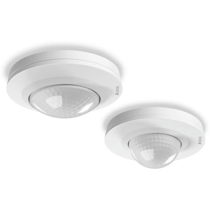 Steinel 087951 - Vonkajší senzor pohybu s prezenčným čidlom PD-8 ECO KNX 360° IP54 biela