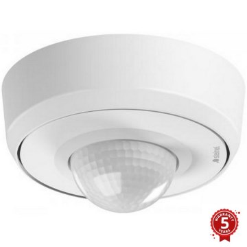 Steinel 088019 - Vonkajší senzor pohybu s prezenčným čidlom PD-24 ECO KNX 360° IP54 biela