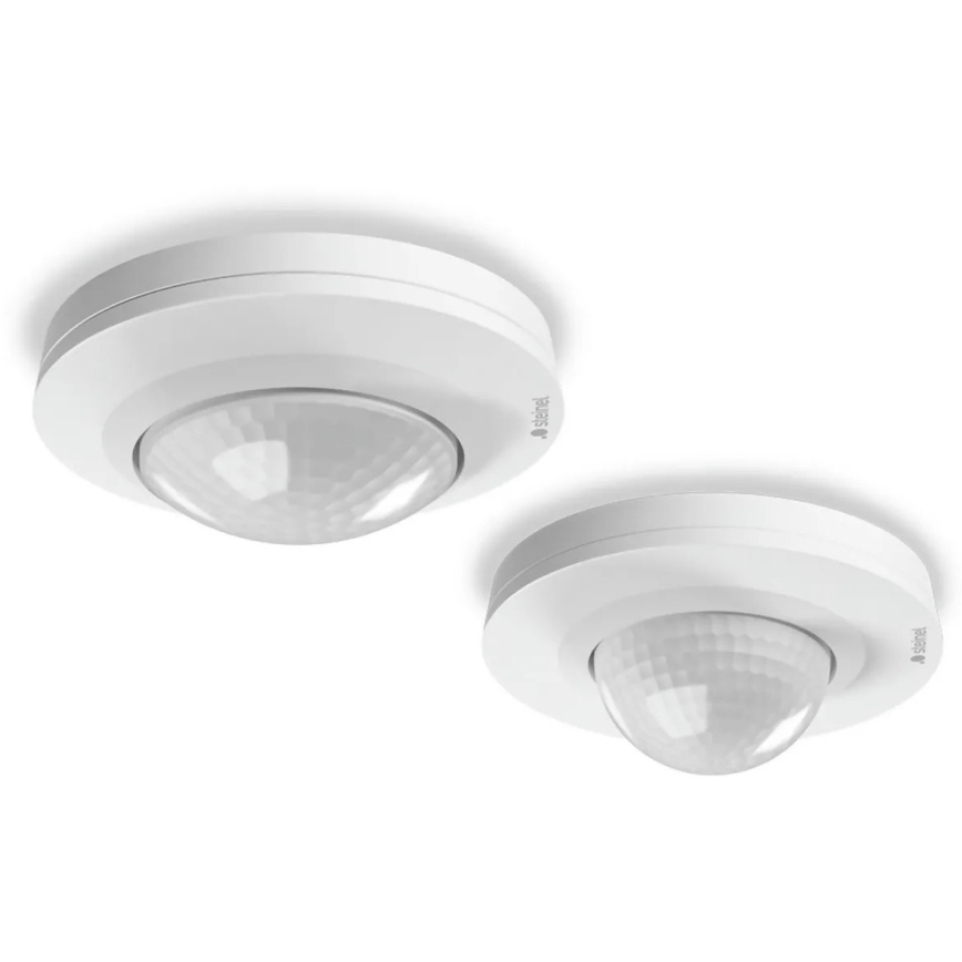 Steinel 088156 - Vonkajší senzor pohybu s prezenčným čidlom PD-8 ECO DALI-2 360° IP54 biela