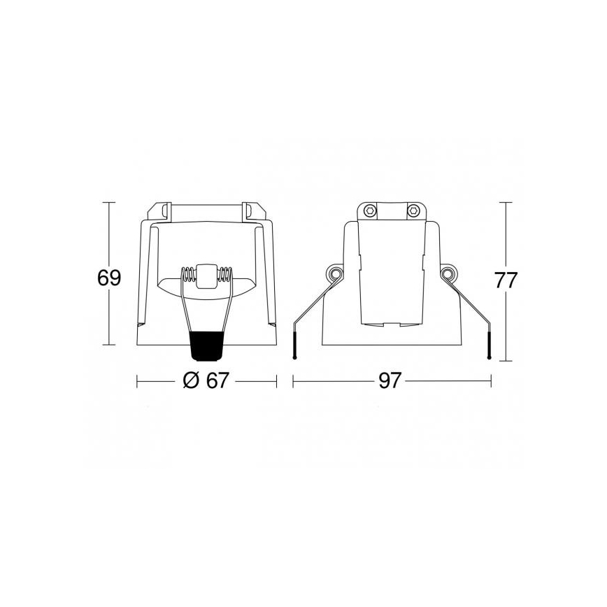 Steinel 088170 - Senzor pohybu podhľadový s prezenčným čidlom PD-8 ECO DALI-2 360° biela