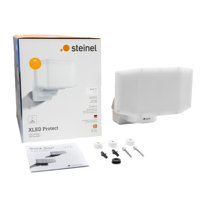 Steinel 090005 - LED Reflektor XLED PROTECT LED/13,6W/230V 3000K IP54 biela