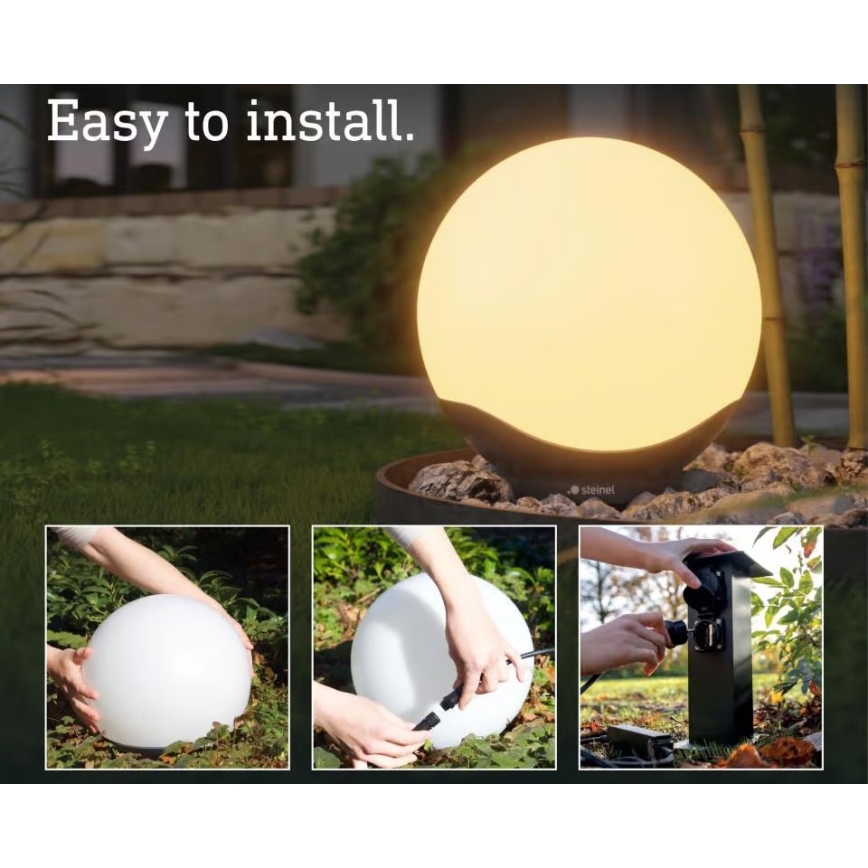 Steinel 094829 - Základná sada LED RGBW vonkajšie LED svietidlo 5,04 W/24 V 300 mm IP65