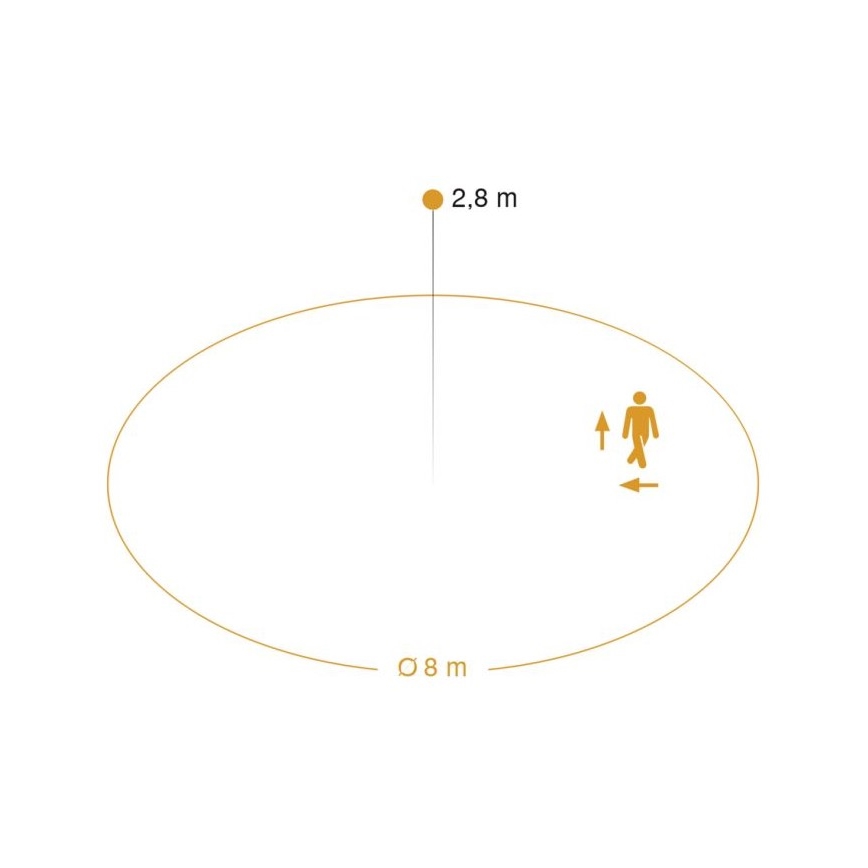 STEINEL 56032 - LED Kúpeľňové svietidlo so senzorom RS PRO LED/9,5W/230V IP54