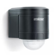 STEINEL 602710 - Vonkajší infračervený nástenný senzor IS240 čierna IP54