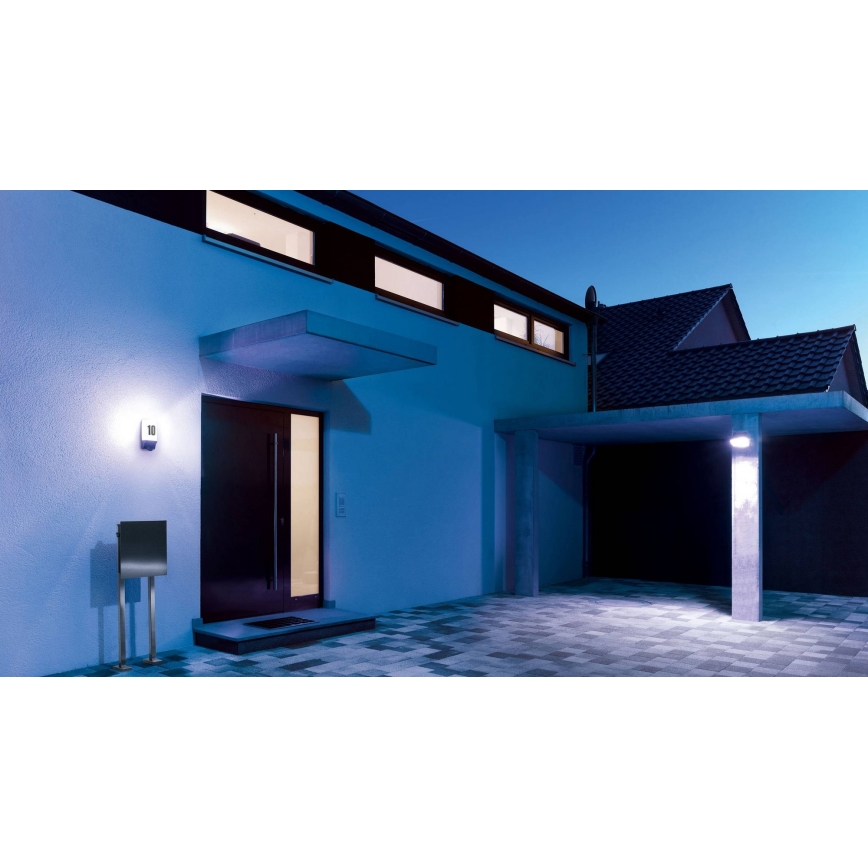 STEINEL 650513 - L1 Vonkajšia senzorová lampa biela IP44