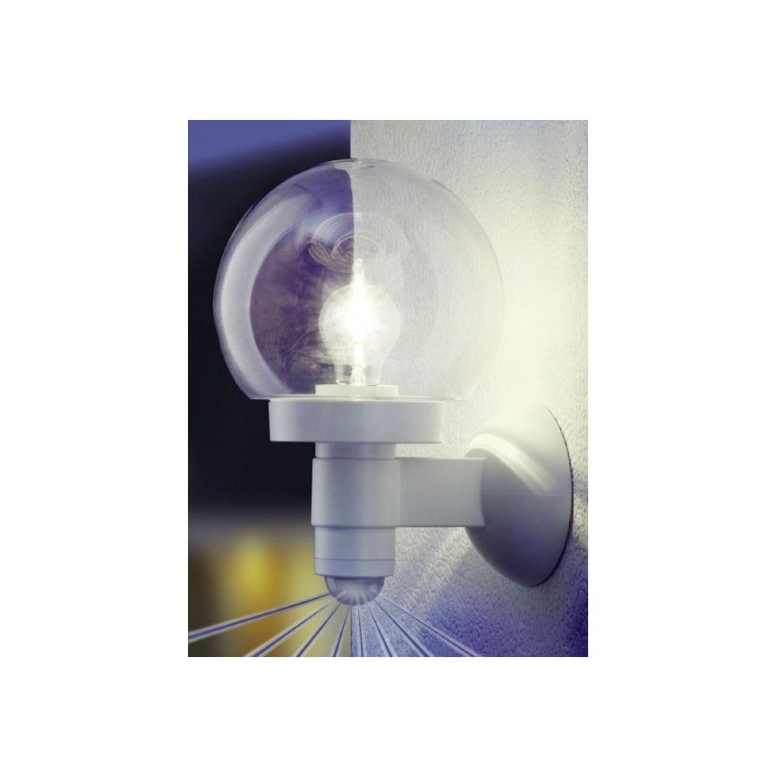 Steinel 657413 - Vonkajšie senzorové nástenné svietidlo L 115 S 1xE27/60W/230V IP44
