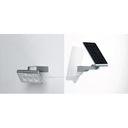 STEINEL 671006 - Solární senzorový LED-reflektor XSolar L-S 0,5W/LED bílá