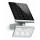 STEINEL 671013 - Solárna LED-reflektor XSolar L-S 1,2W/LED strieborná IP44 2500 mAh