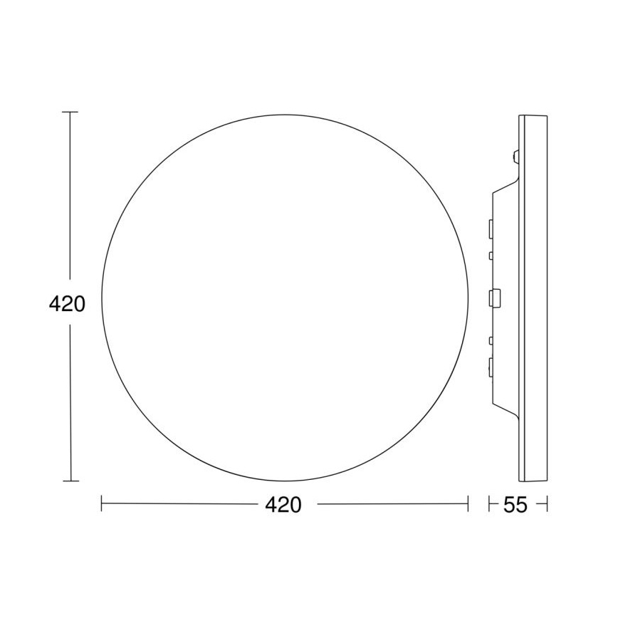 Steinel 067793 - LED Stmievateľné stropné svietidlo so senzorom RS PRO R30 plus SC 23,7W/230V 3000K IP40