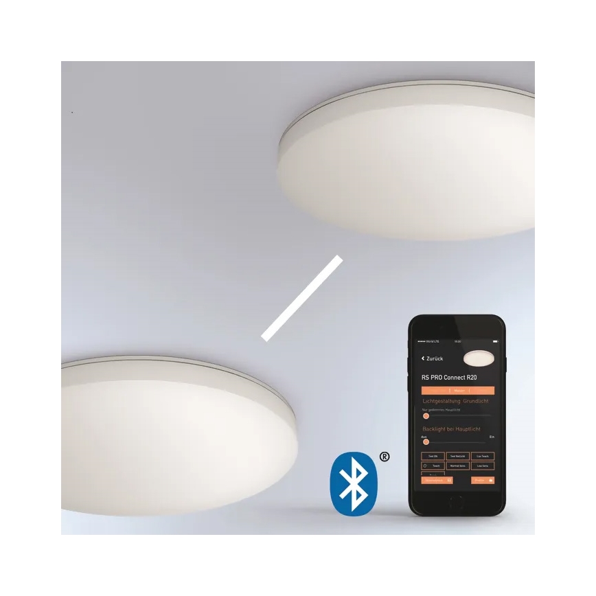 Steinel 067762 - LED Stmievateľné stropné svietidlo so senzorom RS PRO R30 plus SC 23,7W/230V 4000K IP40