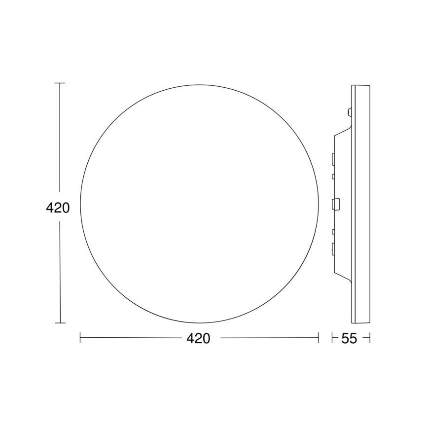 Steinel 067762 - LED Stmievateľné stropné svietidlo so senzorom RS PRO R30 plus SC 23,7W/230V 4000K IP40