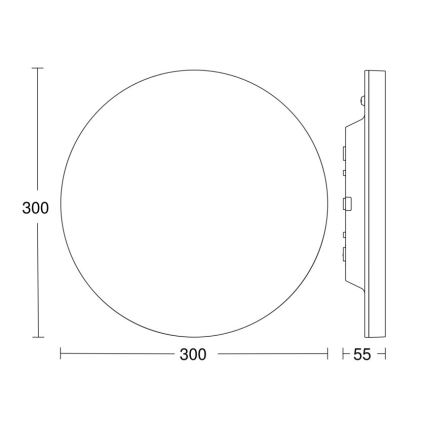 Steinel 067809 - LED Stmievateľné stropné svietidlo so senzorom RS PRO R10 BASIC SC LED/8,5W/230V 4000K IP40