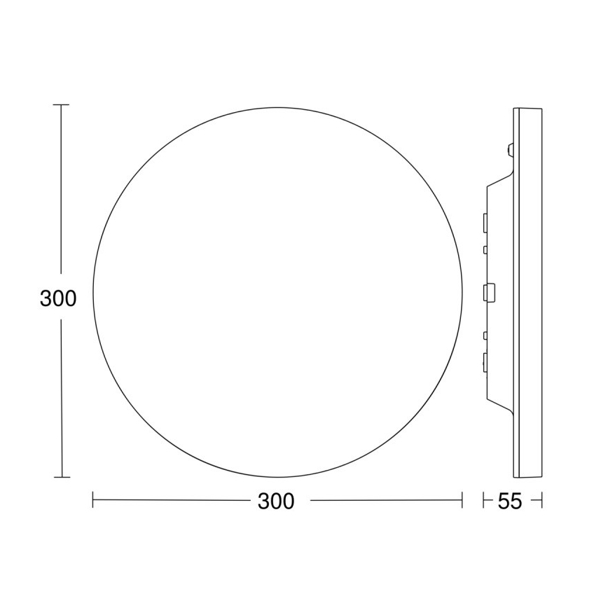 Steinel 067809 - LED Stmievateľné stropné svietidlo so senzorom RS PRO R10 BASIC SC LED/8,5W/230V 4000K IP40