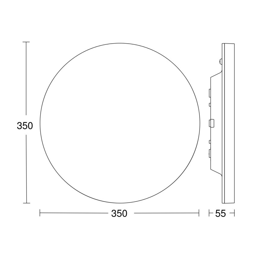Steinel 067755 - LED Stmievateľné stropné svietidlo so senzorom RS PRO R20 PLUS 15,86W/230V IP40 3000K