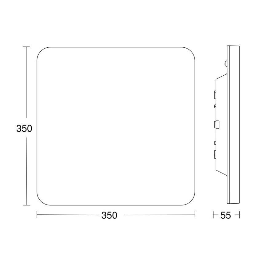 Steinel 067786 - LED Stmievateľné stropné svietidlo so senzorom RS PRO R30 Q plus SC 23,9W/230V 3000K IP40