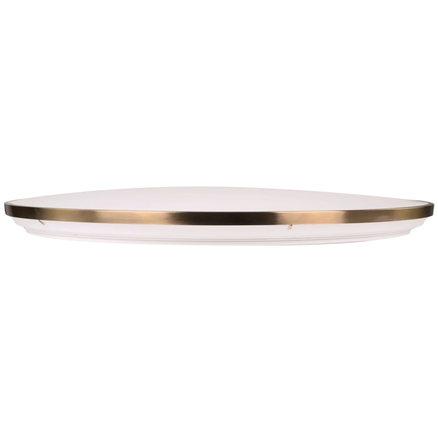 LED stmievateľné stropné svietidlo KERN LED/100W/230V 3000/4000/6000K, Ø 100 cm, zlaté, s diaľkovým ovládaním