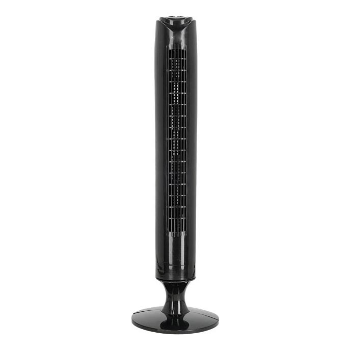 Stĺpový ventilátor LISSE 45W/230V 91,4 cm čierna + diaľkové ovládanie