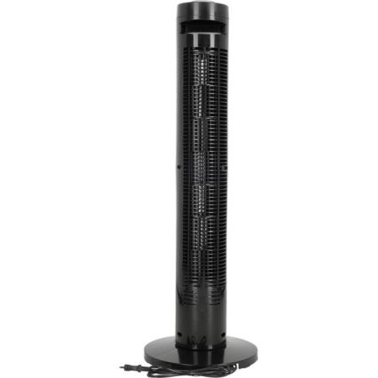 Stĺpový ventilátor VENLO 45W/230V 81 cm čierna