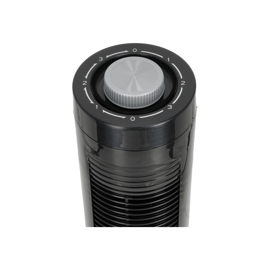 Stĺpový ventilátor VENLO 45W/230V 81 cm čierna
