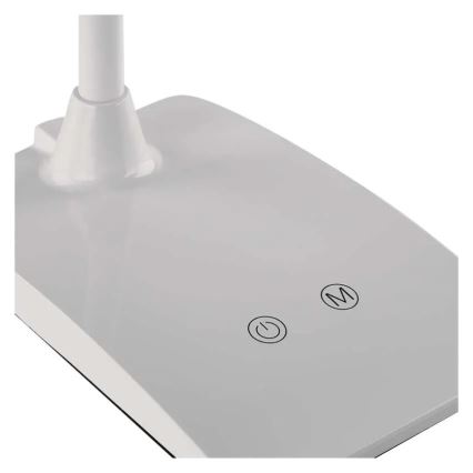 Stmievateľná LED stolová lampa EDDY LED/6W/230V 3000/4500/6800K biela