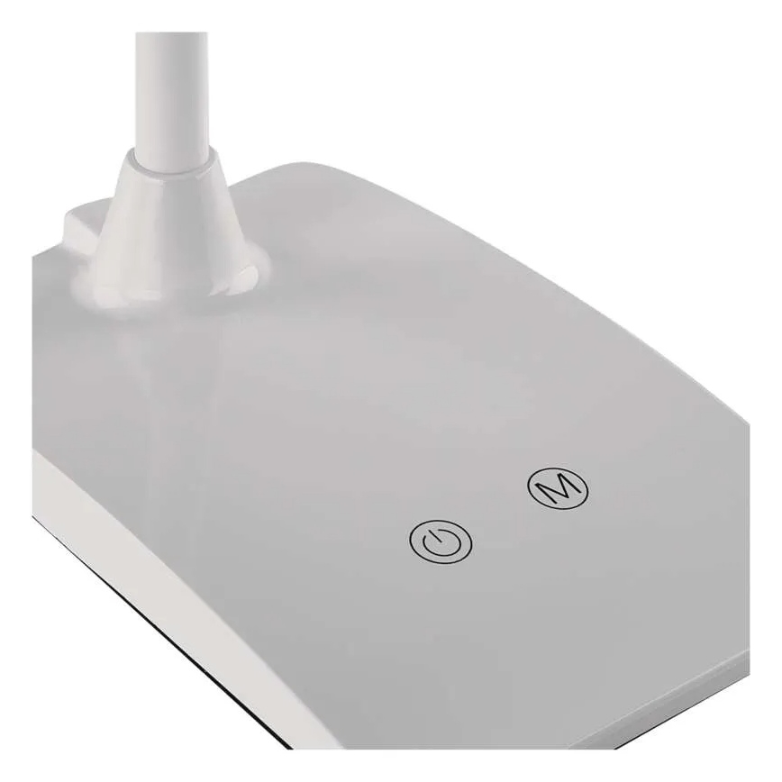 Stmievateľná LED stolová lampa EDDY LED/6W/230V 3000/4500/6800K biela