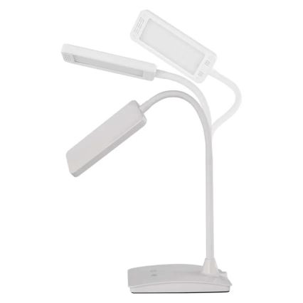 Stmievateľná LED stolová lampa EDDY LED/6W/230V 3000/4500/6800K biela