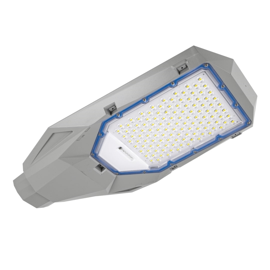 LED stmievateľné uličné svietidlo so senzorom súmraku a solárnym panelom LED/200W/20000 mAh 6500K IP65 šedé