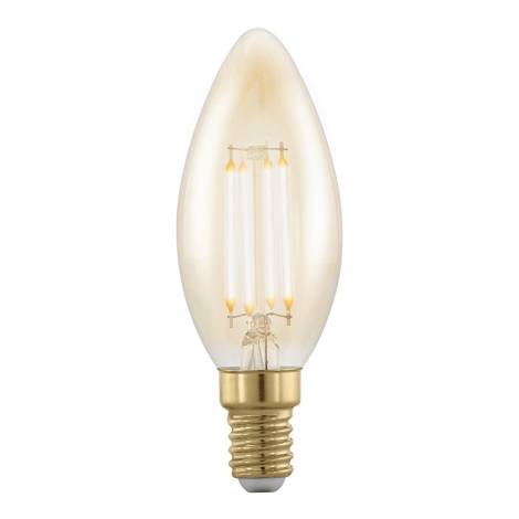 Stmievateľná LED žiarovka C37 E14/4W/230V 1700K - Eglo 11698