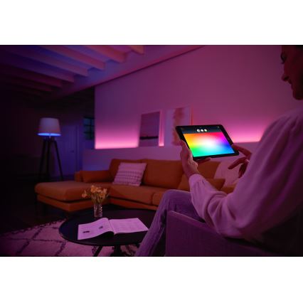 LED Stmievateľná žiarovka Philips HUE WHITE AND COLOR AMBIANCE GU10/5,7W/230V