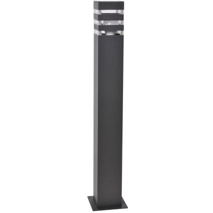 LED RGBW stmievateľné vonkajšie svietidlo TEKSAS 1xE27/9W/230V 2700-6500K Wi-Fi 74 cm IP44 antracit