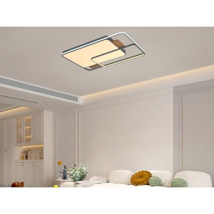 Stmievateľné LED stropné svietidlo 280W/230V 3000-6500K + diaľkové ovládanie