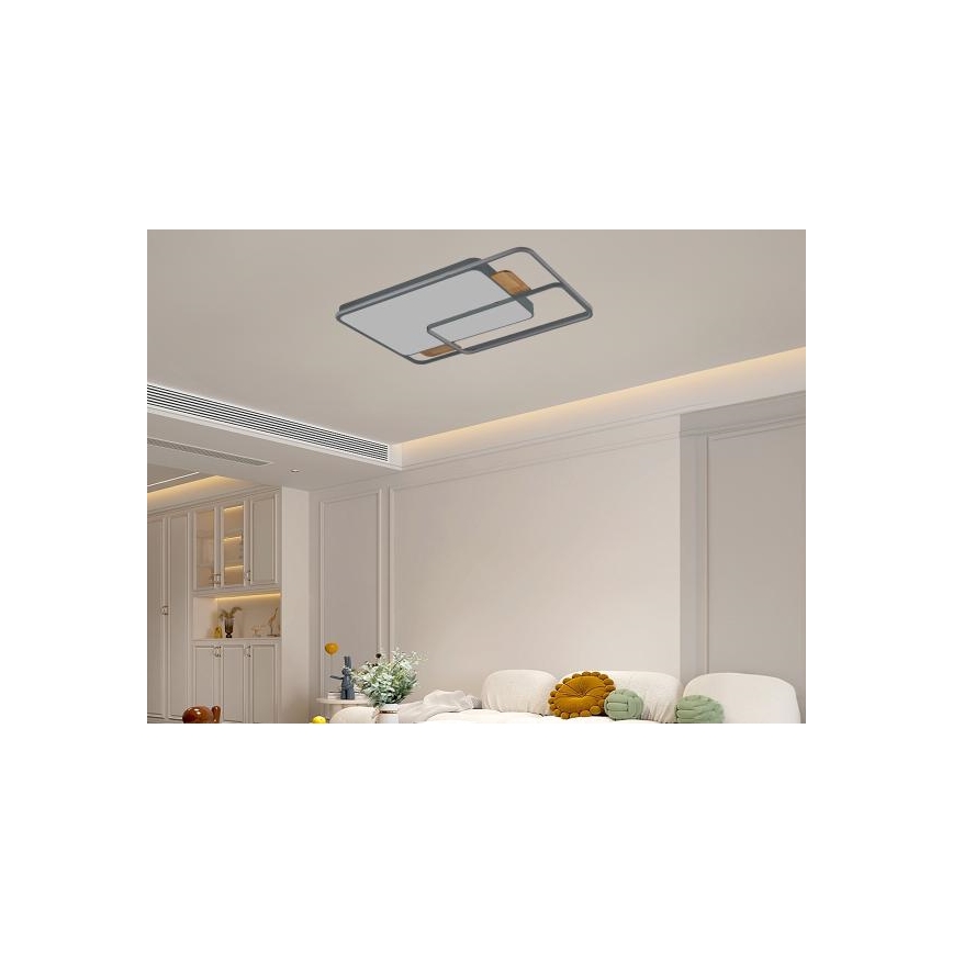 Stmievateľné LED stropné svietidlo 280W/230V 3000-6500K + diaľkové ovládanie