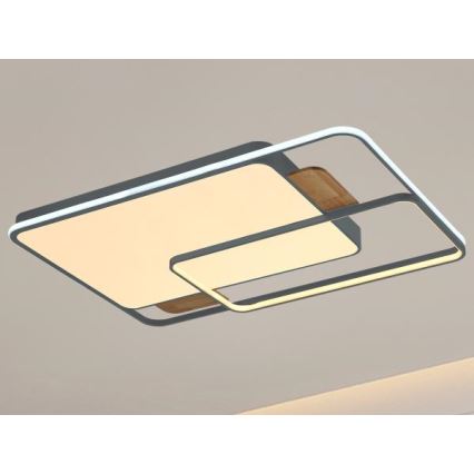 Stmievateľné LED stropné svietidlo 280W/230V 3000-6500K + diaľkové ovládanie