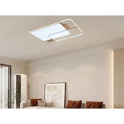 Stmievateľné LED stropné svietidlo 280W/230V 3000-6500K + diaľkové ovládanie