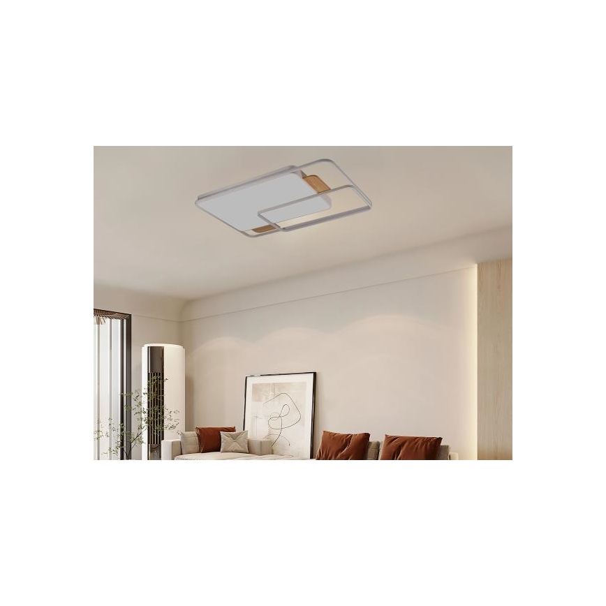 Stmievateľné LED stropné svietidlo 280W/230V 3000-6500K + diaľkové ovládanie