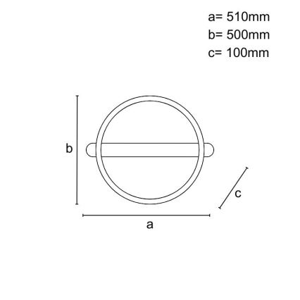 Stmievateľné LED stropné svietidlo 60W/230V 3000-6500K + diaľkové ovládanie