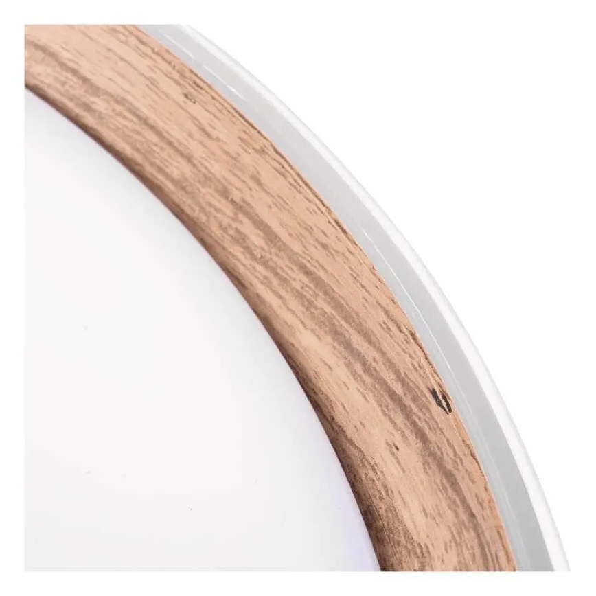 Stmievateľné stropné LED svietidlo ILVI LED/30W/230V 2700-6500K pr. 40 cm biela/béžová + diaľkové ovládanie