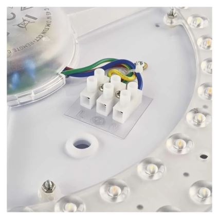 LED Stmievateľné stropné svietidlo ILVI LED/45W/230V 2700-6500K pr. 50 cm béžové + diaľkové ovládanie