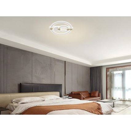Stmievateľné LED stropné svietidlo LED/120W/230V 3000-6500K + diaľkové ovládanie