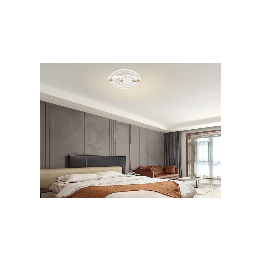 Stmievateľné LED stropné svietidlo LED/120W/230V 3000-6500K + diaľkové ovládanie