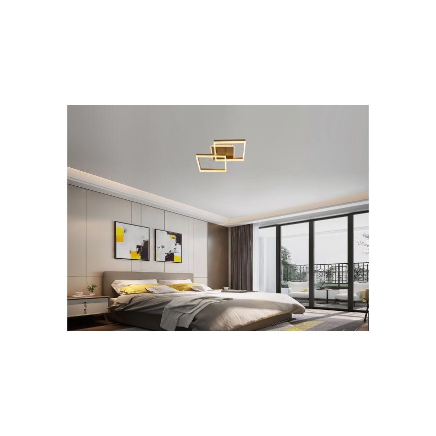 Stmievateľné LED stropné svietidlo LED/80W/230V 3000-6500K + diaľkové ovládanie