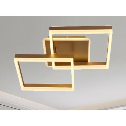 Stmievateľné LED stropné svietidlo LED/80W/230V 3000-6500K + diaľkové ovládanie