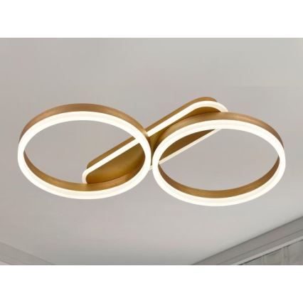 Stmievateľné stropné LED svietidlo LED/60W/230V 3000-6500K + diaľkové ovládanie