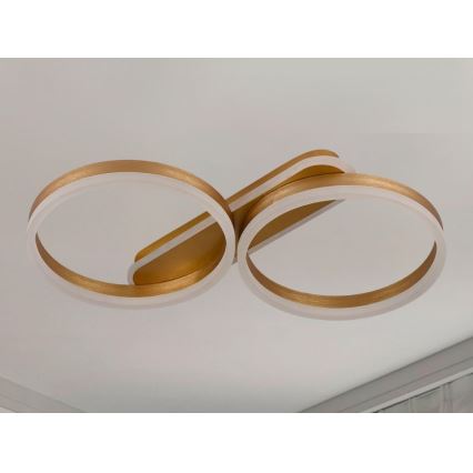 Stmievateľné stropné LED svietidlo LED/60W/230V 3000-6500K + diaľkové ovládanie