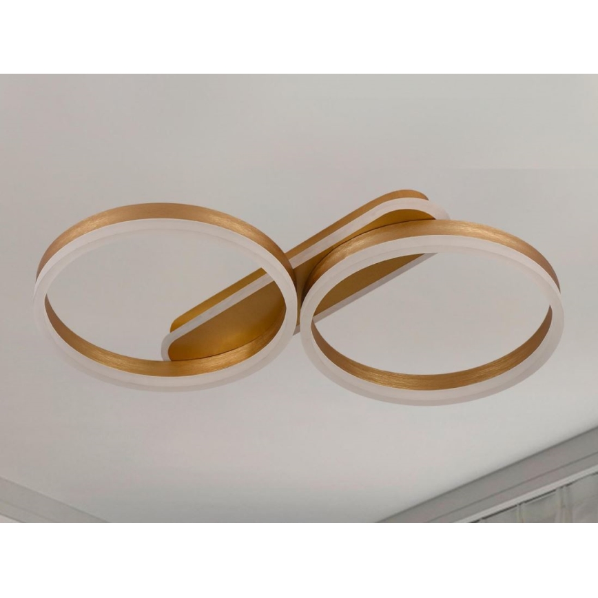 Stmievateľné stropné LED svietidlo LED/60W/230V 3000-6500K + diaľkové ovládanie