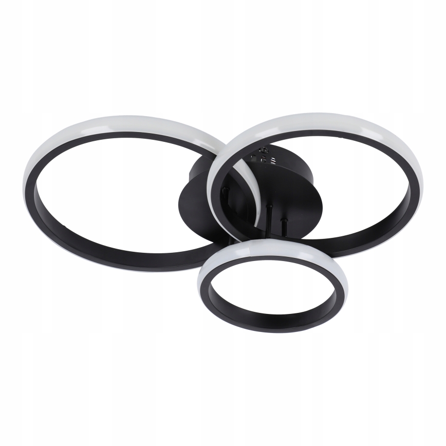 LED Stmievateľné stropné svietidlo LED/70W/230V 3000-6500K čierne + diaľkové ovládanie