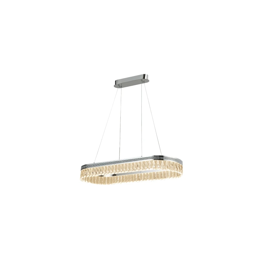 LED stmievateľný krištáľový luster na lanku THALIA LED/50W/230V 3000-6000K + diaľkové ovládanie