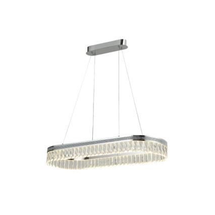 LED stmievateľný krištáľový luster na lanku THALIA LED/50W/230V 3000-6000K + diaľkové ovládanie